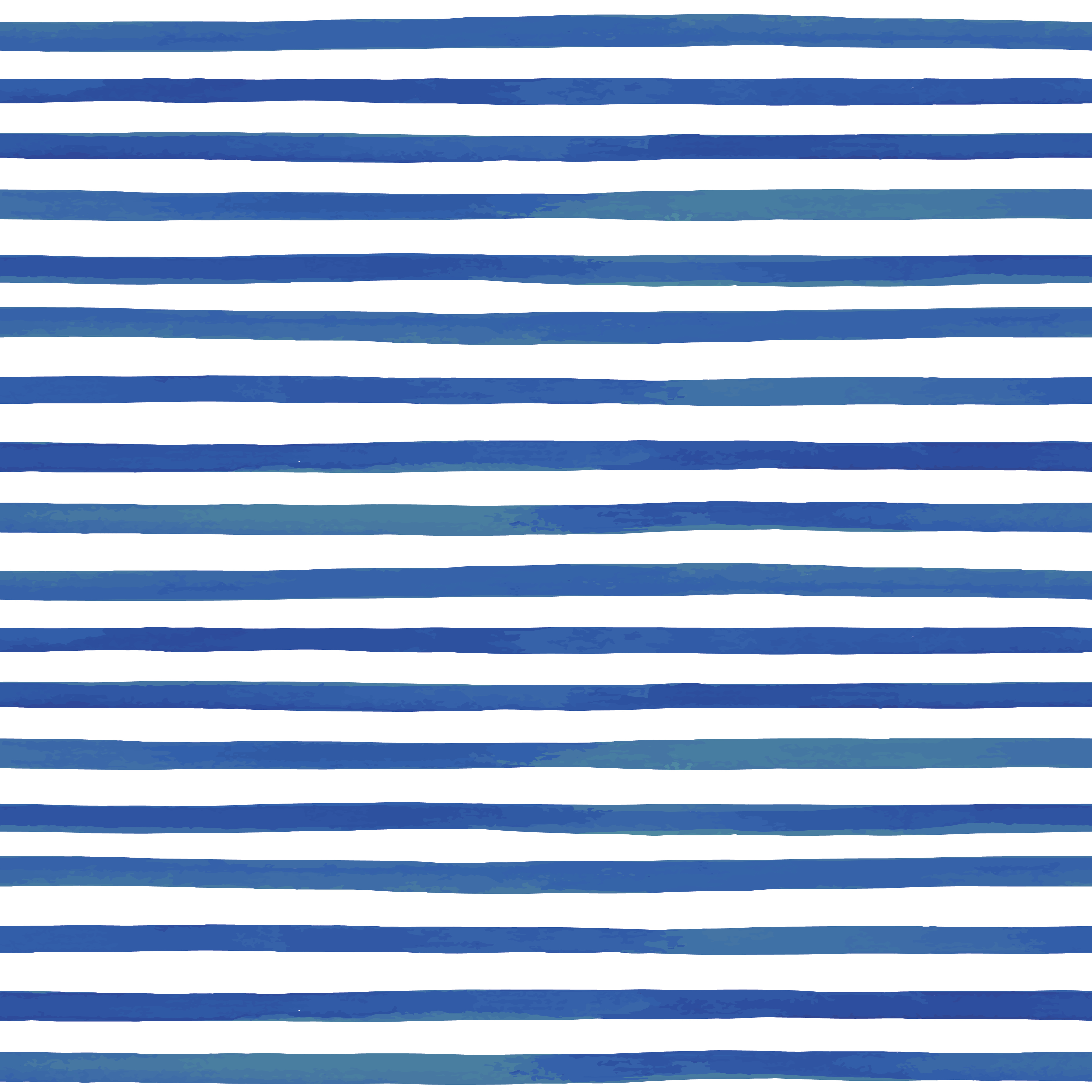 Beautiful seamless pattern with blue watercolor stripes. hand